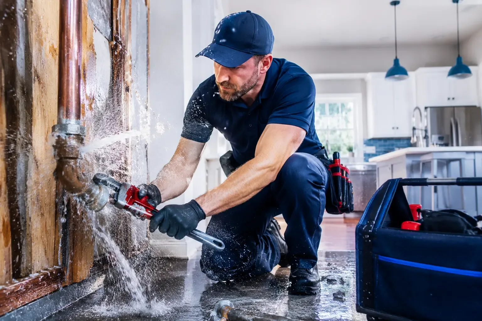 Local emergency pipe repair professionals in Hilltop, WV